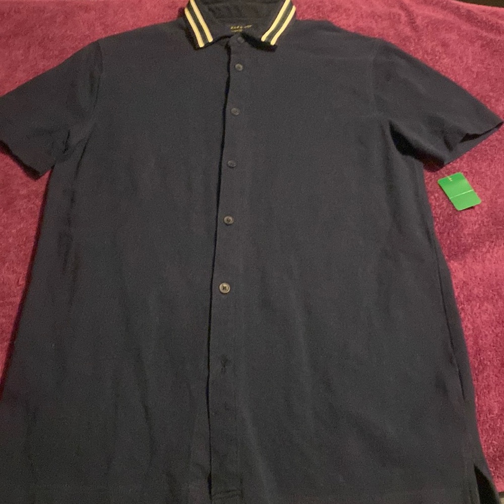 Slim fit button up